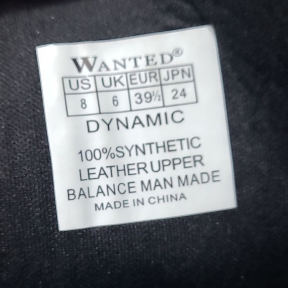 Wanted Dynamic Black Studded Side Zip Buckle Combat Boots Size 8 - Picture 11 of 14